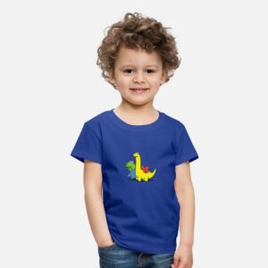 Dino Gang, Colored on Kids' Premium T-Shirt
