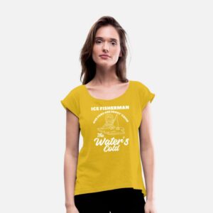 Ice Fishing Rolled Sleeve Shirt