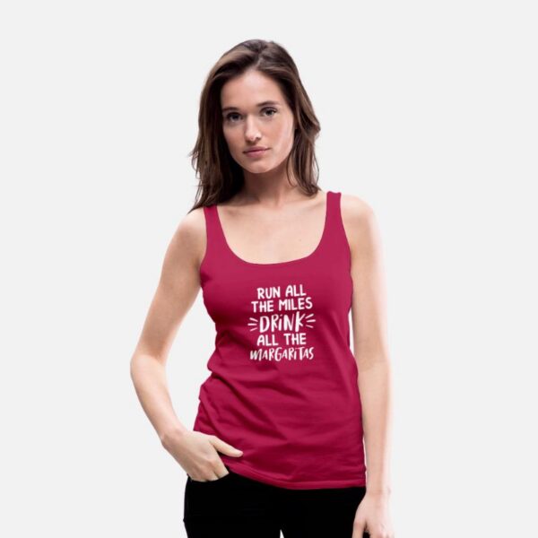 Run on Women's Premium Tank Top